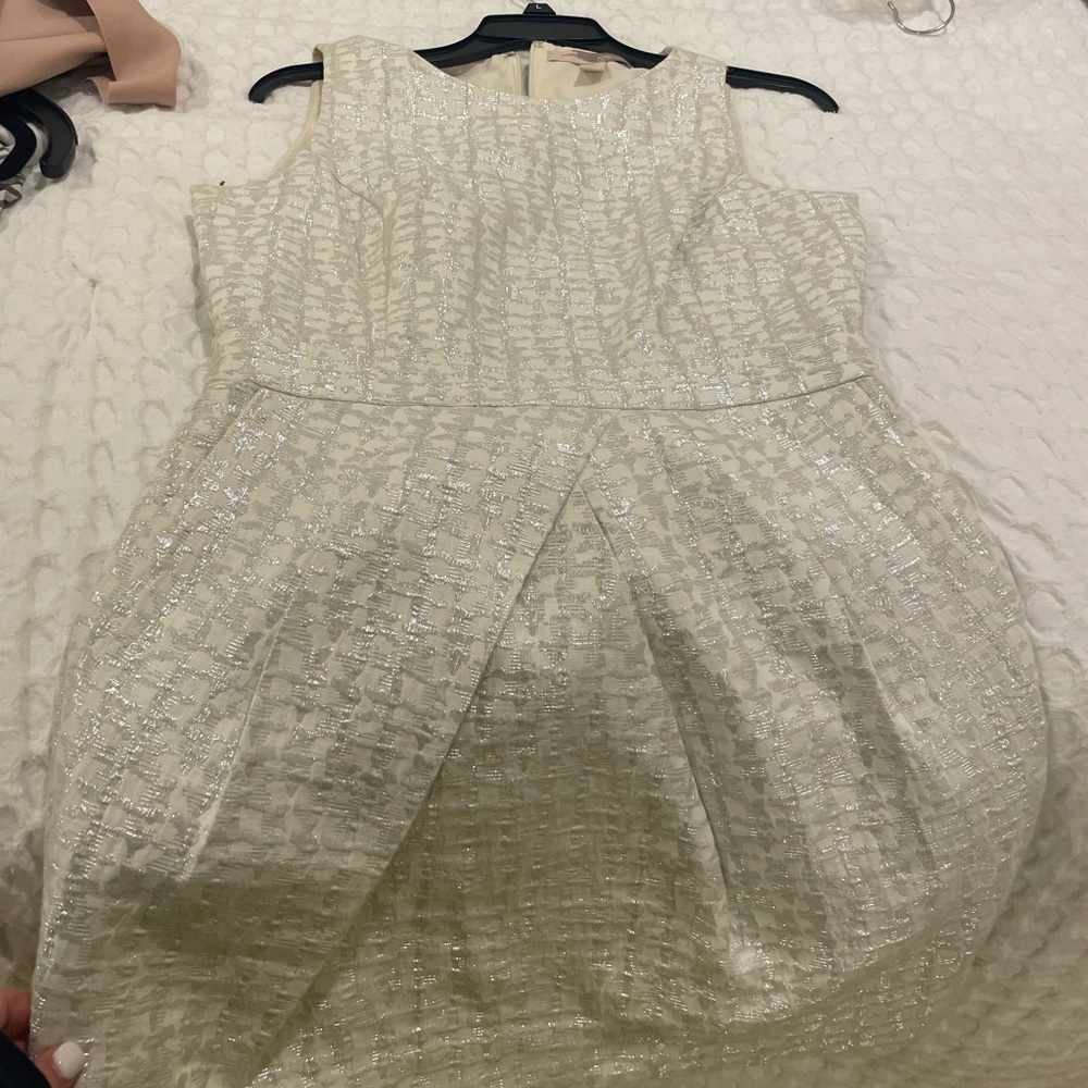 Silver dress